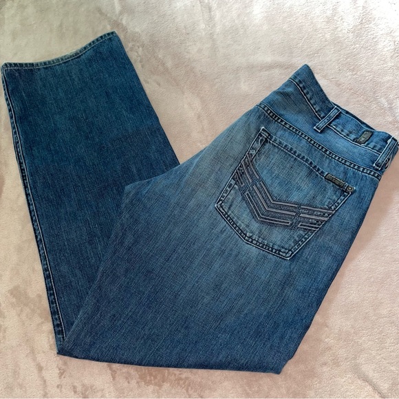 7 for all mankind relaxed jean W38/ L34 - Picture 5 of 14